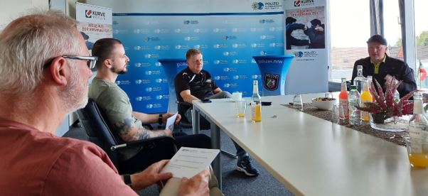 Joey Kelly, Jörg Cadsky, Markus Rieger und Thomas Eickmann im gemeinsamen Interview