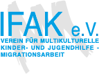 Logo Verein für multikulturelle Kinder- und Jugendhilfe - Migrationsarbeit IFAK e.V,